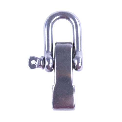 5-Pack 1/4" D-Shackles - Stainless Steel Dee Shackles For Paracord, Marine Rigging, Boating & More