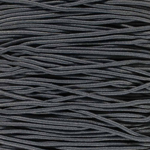 Charcoal Gray - 1/16 inch Elastic Cord