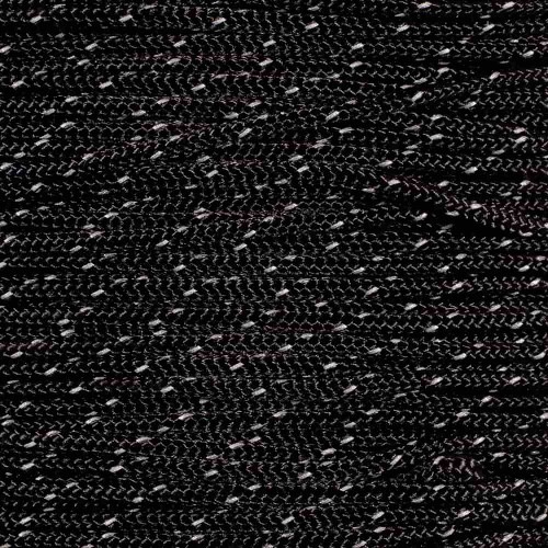 Black - Reflective 95 Paracord | West Coast Paracord