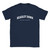 Headley Down T Shirt which features white text centered on the chest which says the Village name Headley Down in varsity style arched writing with England printed underneath.