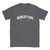 World's End T Shirt which features white text centered on the chest which says the Village name World's End in varsity style arched writing with England printed underneath. World's End T Shirt which features white text centered on the chest which says the Village name World's End in varsity style arched writing with England printed underneath.
