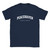 Peacehaven T Shirt which features white text centered on the chest which says the Town name Peacehaven in varsity style arched writing with England printed underneath. Peacehaven T Shirt which features white text centered on the chest which says the Town name Peacehaven in varsity style arched writing with England printed underneath.