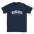 Kinloss T Shirt which features white text centered on the chest which says the Village name Kinloss in varsity style arched writing with Scotland printed underneath. Kinloss T Shirt which features white text centered on the chest which says the Village name Kinloss in varsity style arched writing with Scotland printed underneath.