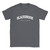 Blackbrook T Shirt which features white text centered on the chest which says the Village name Blackbrook in varsity style arched writing with England printed underneath.