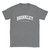 Brinkley T Shirt which features white text centered on the chest which says the Village name Brinkley in varsity style arched writing with England printed underneath.