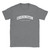 Cherington T Shirt which features white text centered on the chest which says the Village name Cherington in varsity style arched writing with England printed underneath.