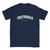Trethomas T Shirt which features white text centered on the chest which says the Village name Trethomas in varsity style arched writing with Wales printed underneath. Trethomas T Shirt which features white text centered on the chest which says the Village name Trethomas in varsity style arched writing with Wales printed underneath.