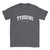 Tyddewi T Shirt which features white text centered on the chest which says the City name Tyddewi in varsity style arched writing with Wales printed underneath. Tyddewi T Shirt which features white text centered on the chest which says the City name Tyddewi in varsity style arched writing with Wales printed underneath.