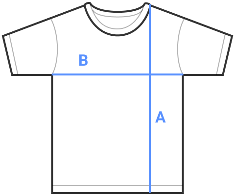 T Shirt Measurement Diagram