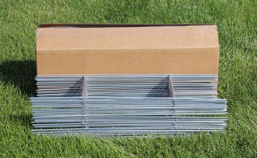 10 inch x 30 inch x 9-Gauge Galvanized Steel Rod Wire for Yard Signs Holder Pack.