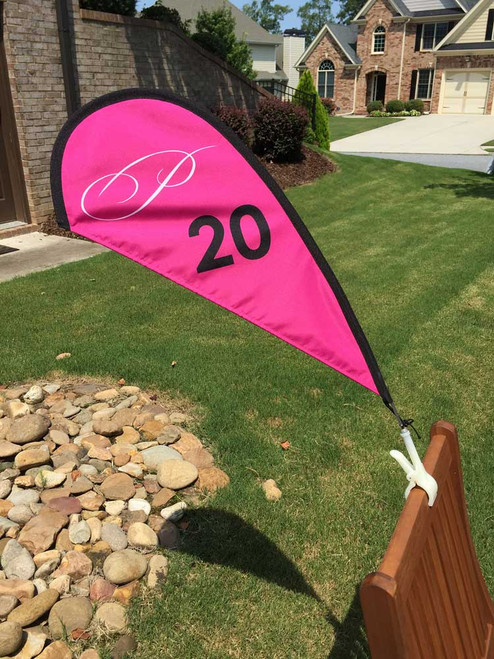 Clip-On Mini Wing Flag / Mini Teardrop Flag Today Clip-On Mini Wing Flag / Mini Teardrop Flag Today