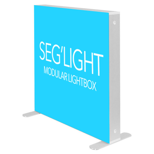 3.3 x 3.3ft. SEG'LIGHT Silicone Edge Graphics (SEG) Modular Lightbox Counter Double-Sided (Graphic Package) 3.3 x 3.3ft. SEG'LIGHT Silicone Edge Graphics (SEG) Modular Lightbox Counter Double-Sided (Graphic Package)
