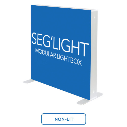 3.3 x 3.3ft. SEG'LIGHT Silicone Edge Graphics (SEG) Modular Lightbox Display Double-Sided (Graphic Package) 3.3 x 3.3ft. SEG'LIGHT Silicone Edge Graphics (SEG) Modular Lightbox Display Double-Sided (Graphic Package)