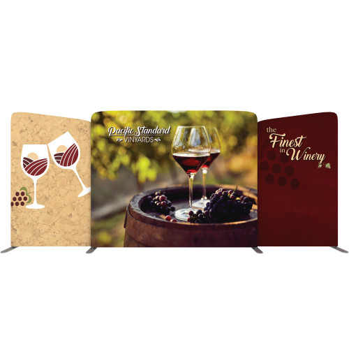 20 ft. Fab Tube Fabric Display - Single or Double Sided 20 ft. Fab Tube Fabric Display - Single or Double Sided
