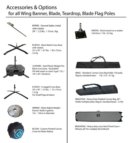 Wing Flag Options for Bases