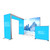 SEGO’Light Silicone Edge Graphics (SEG) Modular Lightbox Display Configuration C Double-Sided (Graphic Package)