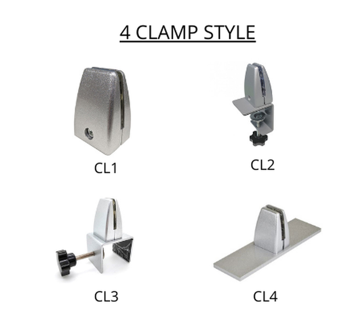 Protective Partition Holders / Clamps Protective Partition Holders / Clamps