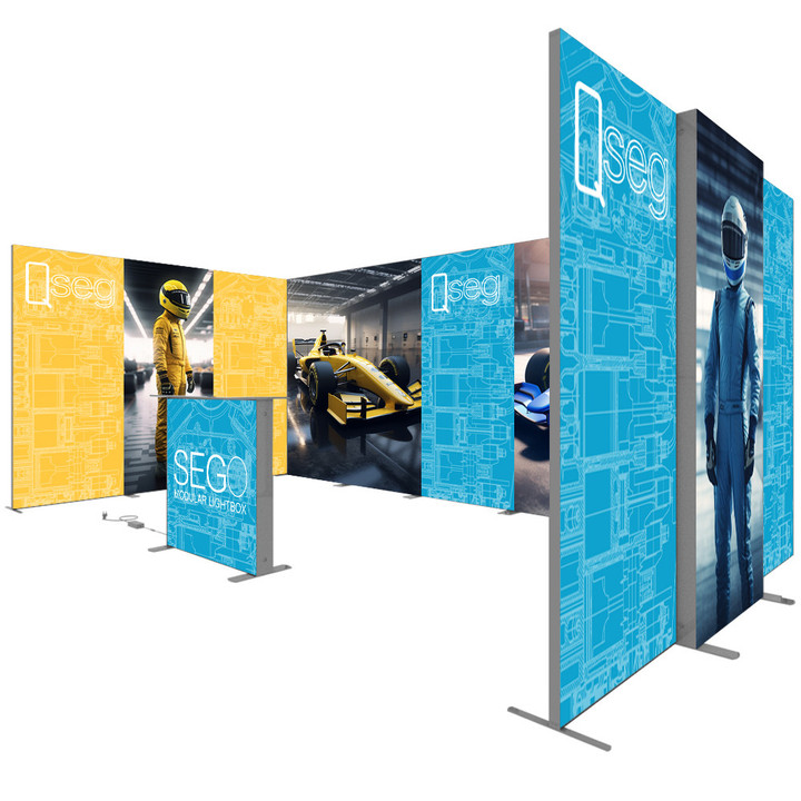 Seg'Show Configuration B+1 - Silicone Edge Graphics (SEG)  (Graphic Package) Seg'Show Configuration B+1 - Silicone Edge Graphics (SEG)  (Graphic Package)