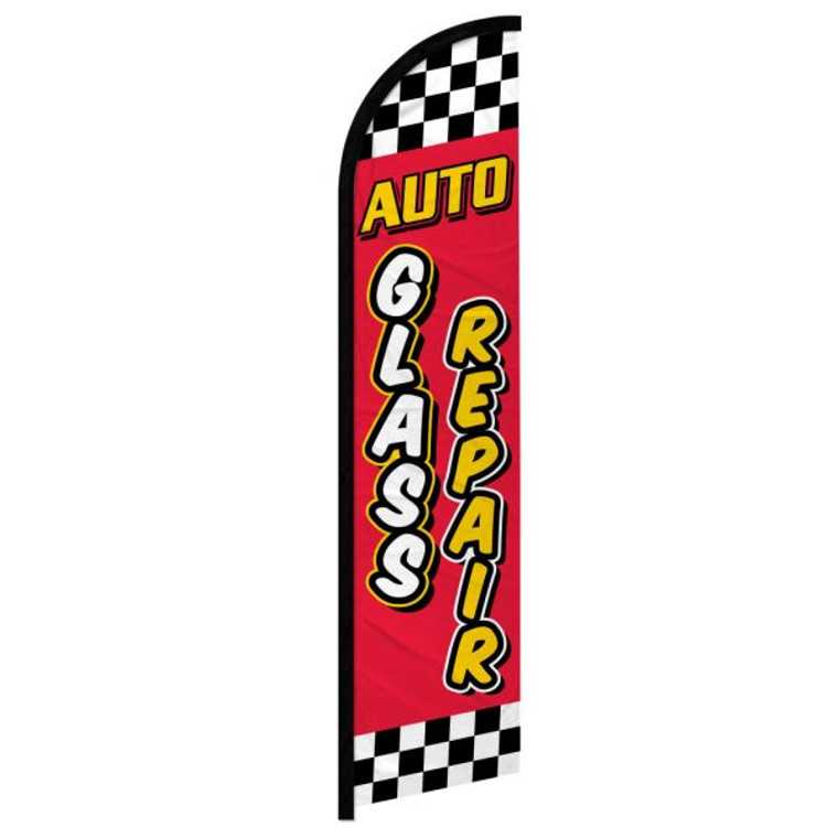 Auto Glass Repair (Red & Yellow)