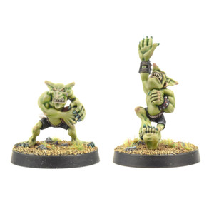 Miniature Footballers - Set of 2 Catchers Miniature Footballers - Set of 2 Catchers