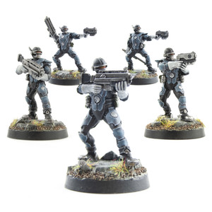 Sci-Fi Miniature Enforcers - Full Set of 5 Enforcers
