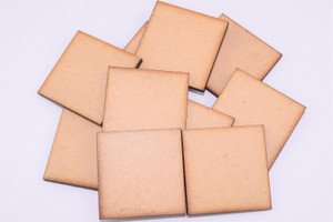 Selection of 2mm MDF Wargaming Square Bases Selection of 2mm MDF Wargaming Square Bases