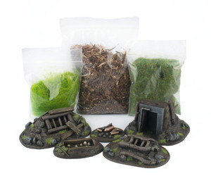 Jungle Warfare Defensive Battlefield and Scenery Set Jungle Warfare Defensive Battlefield and Scenery Set
