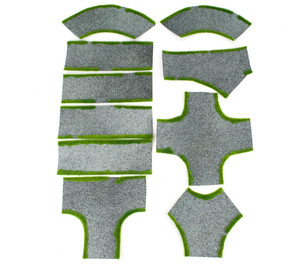 Road Mixed Sections - Set of 10 Road Mixed Sections - Set of 10