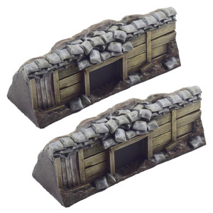 Trench System Straight Tunnel Door Section - Pack of 2 Trench System Straight Tunnel Door Section - Pack of 2