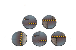 Industry of War - Industrial Round Bases x 5 (40mm) Industry of War - Industrial Round Bases x 5 (40mm)