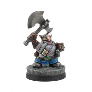Fantasy Hero Miniatures - Dwarf Fighter  Fantasy Hero Miniatures - Dwarf FighterÂ
