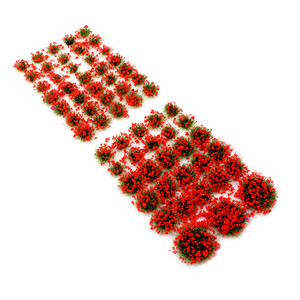 Wild Poppy Wargaming Tufts | 4mm Wild Poppy Wargaming Tufts | 4mm