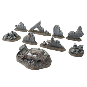 War World Gaming Industry of War Large Refinery Complex – Unpainted – 28mm  Sci-Fi Wargaming Terrain Model Diorama Scenery Battle Tabletop Warfare