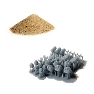 Skull & Bone Basing Kit – Army Fine Dead Sand 180ml + Resin Bones – 28mm Wargaming | War World Gaming Skull & Bone Basing Kit – Army Fine Dead Sand 180ml + Resin Bones – 28mm Wargaming | War World Gaming