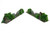 Battle Bocage Damaged Wall Sections x 2 Battle Bocage Damaged Wall Sections x 2