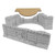 Trench System Heavy Gun Position Trench Set Trench System Heavy Gun Position Trench Set