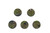 Jungle Warfare Bases x 5 (25mm)