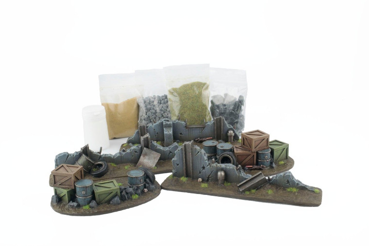 War-Torn City - Urban Battlefield and Basing Scenery Kit