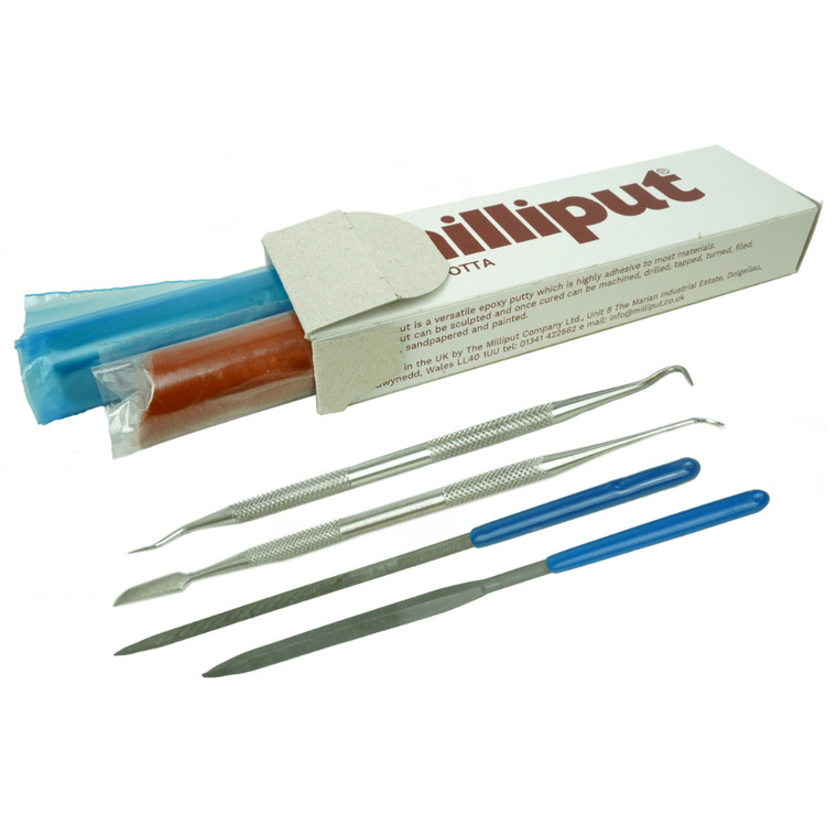 Medium Fine Terracotta Milliput Sculpting Kit