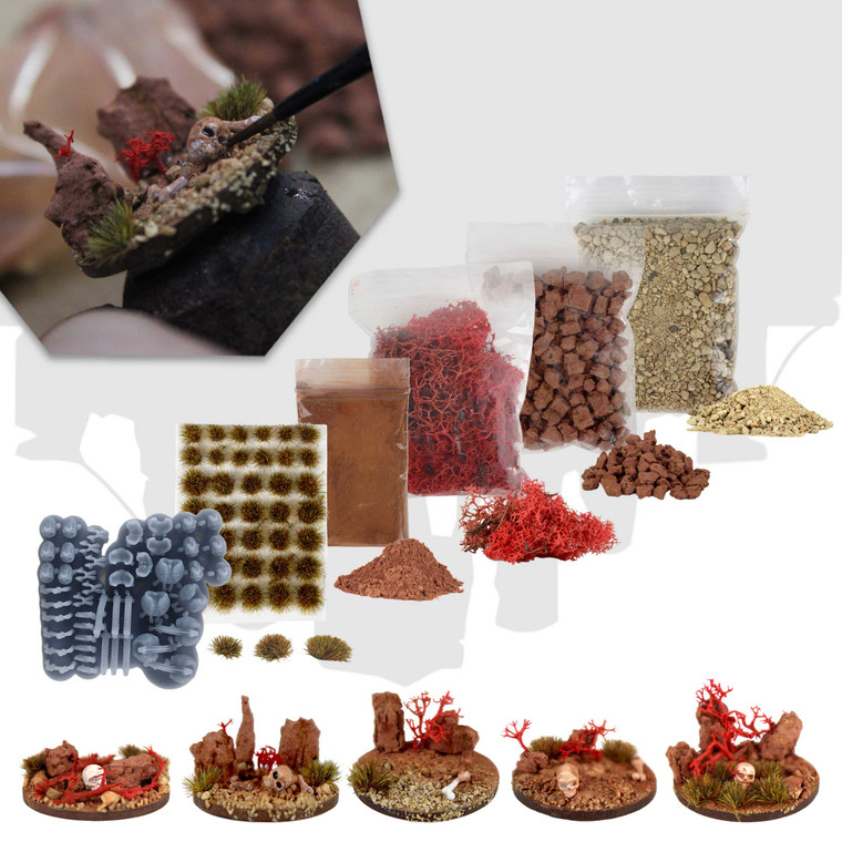 Red Planet Miniature Basing Kit