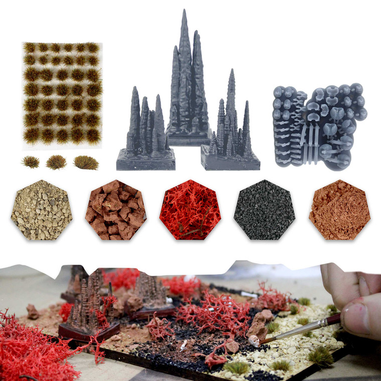 Red Planet Miniature Terrain Kit