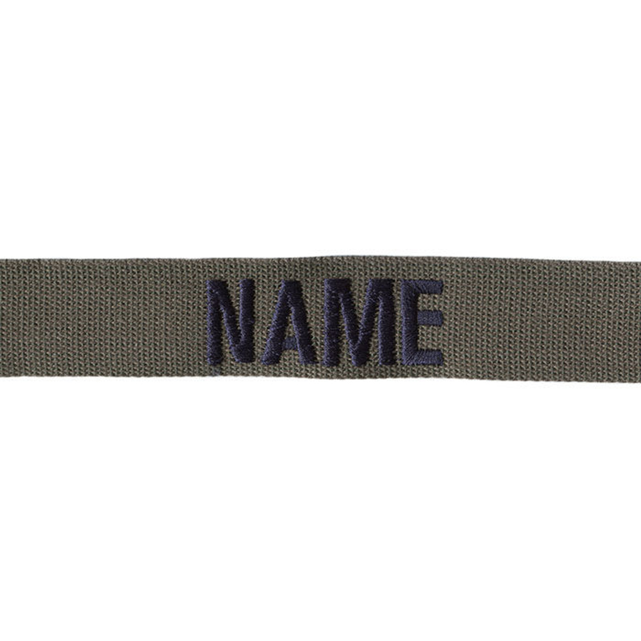 RipStop Custom Name Tape - Black