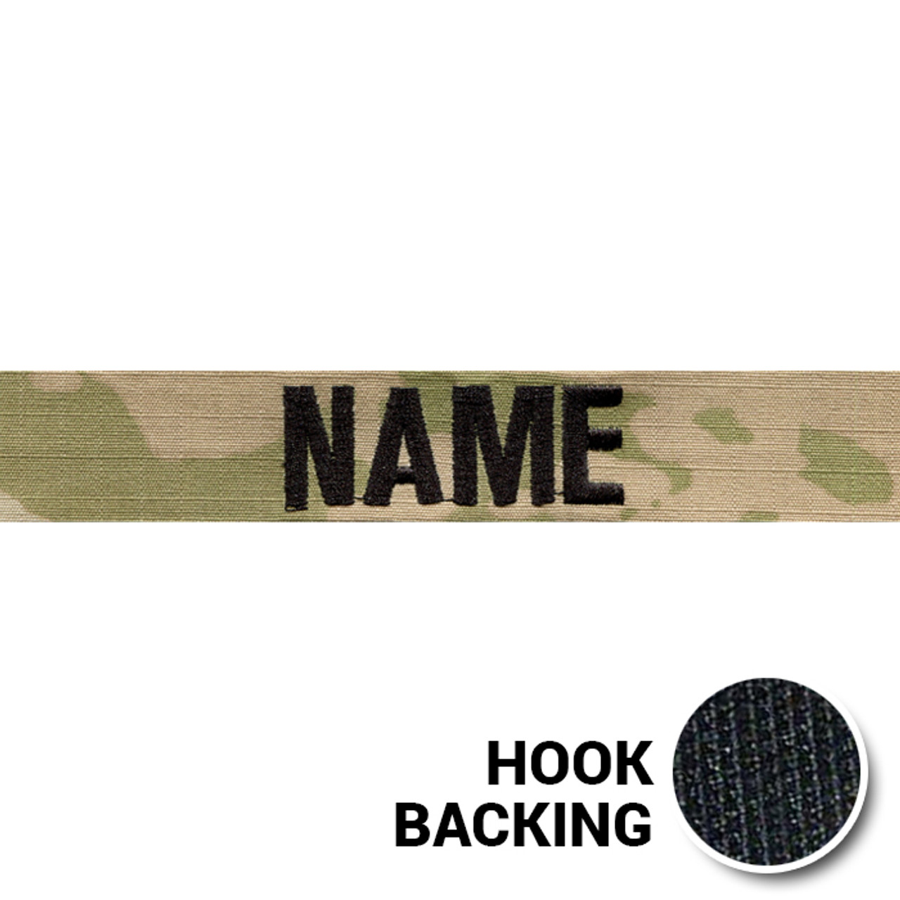 OCP Army Name Tapes - Hook Backing