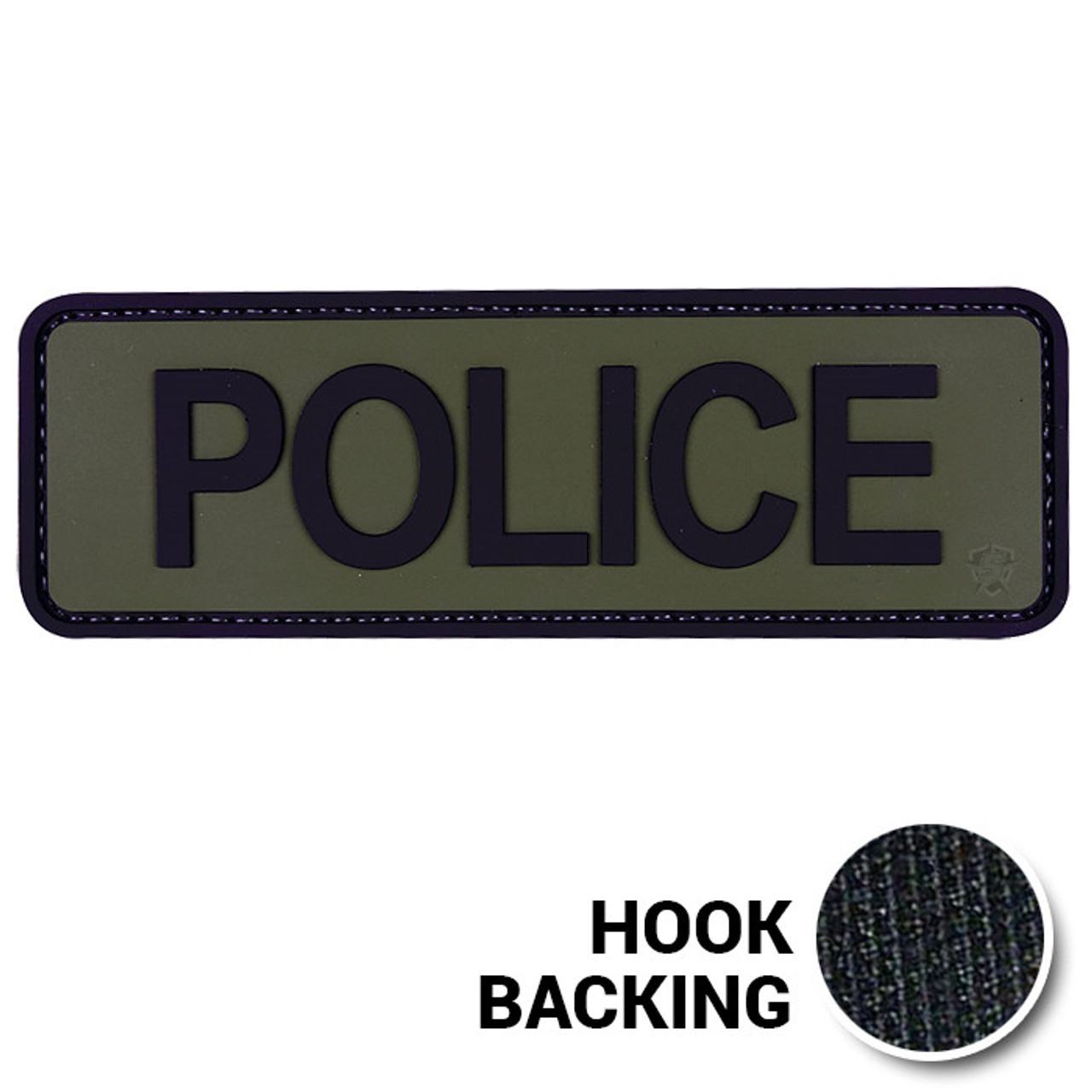 1x5 POLICE Patch w/Hook VELCRO® — ATLAS Consulting Group, LLC