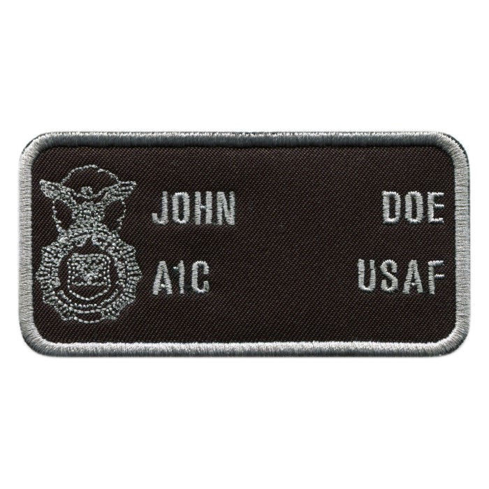 Security Forces ABS-G / Flight Suit Name Badge | Kel-Lac