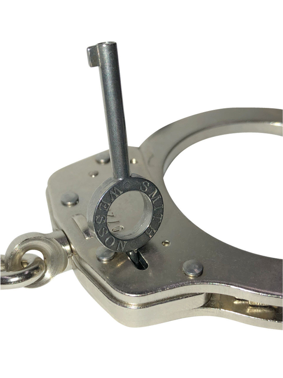 個人装備 Smith & Wesson Handcuffs Model 100 Blue Smith & Wesson Model 100 Chain-Linked Handcuffs | Curtis