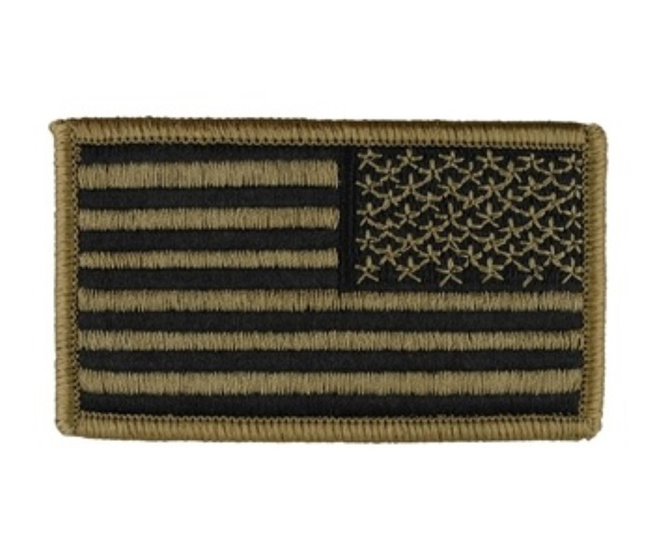 Reversed American Flag Patch - OCP w/ Hook Back | Kel-Lac
