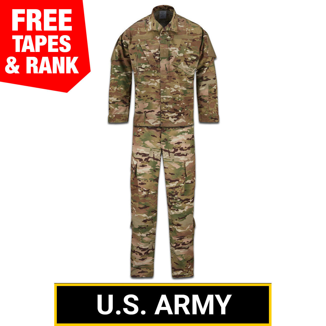 ARMY OCP Scorpion ACU Coat & Pant Ensemble - 50/50 NYCO | Kel-Lac