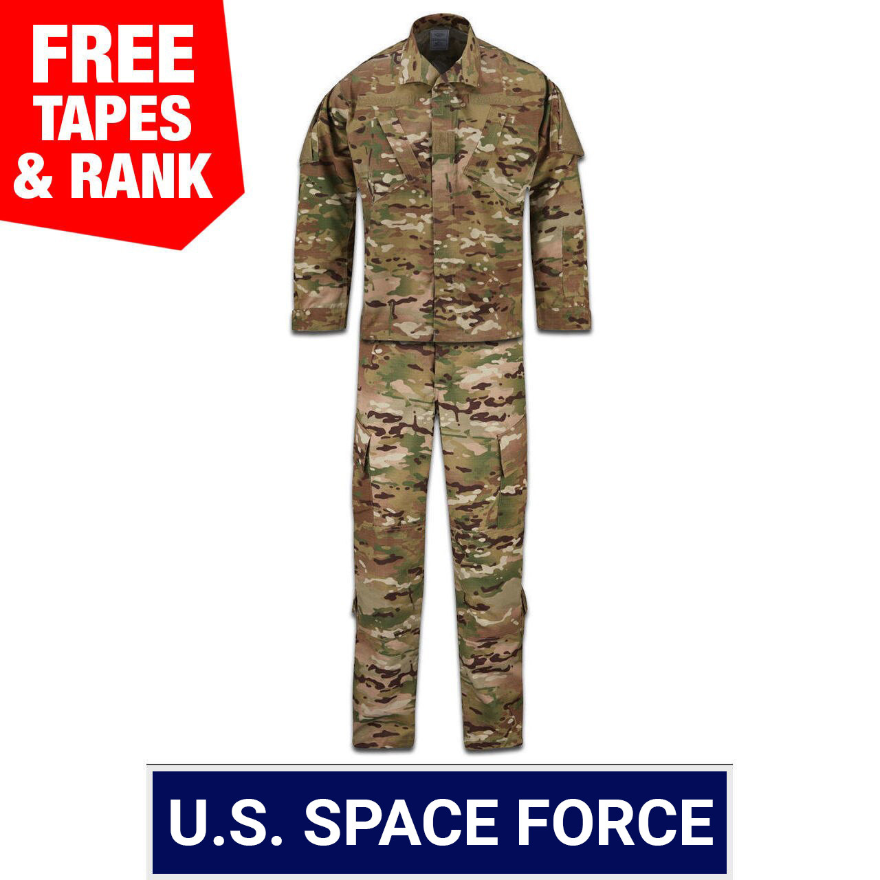 USSF OCP Scorpion ACU Coat & Pant Ensemble - 50/50 NYCO | Kel-Lac