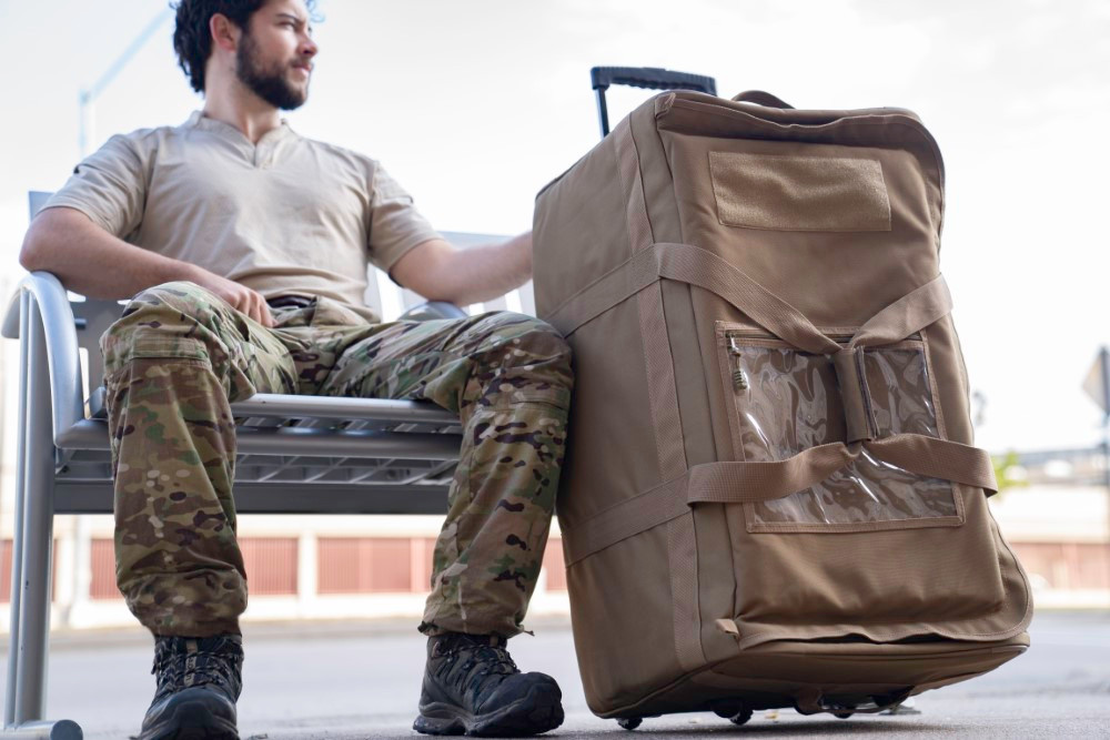 Flying Circle Buffalo Rolling Duffel - Kel-Lac Uniforms, Inc.